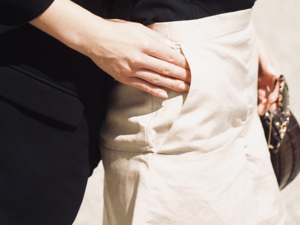 leinen-shorts-details-tasche